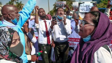 Sudanese Doctors Protest Against Attacks By Security Forces On Medical Personnel