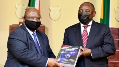 South African Chief Justice Hands Over Final Report To President Ramaphosa