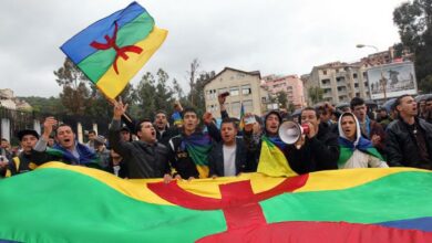 Algeria Court Jails 21 Protesters For Waving Berber Flags During Protests