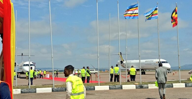 Uganda Airlines Relaunches Commercial Flight, Takes Off From Entebbe Airport For Nairobi