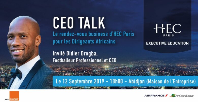 HEC Paris's CEO Talk Gets Footballer Turned Entrepreneur Didier Drogba As Guest Speaker
