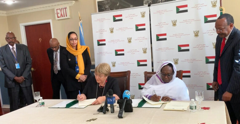 UN High Commissioner Signs Agreement To Open UN Human Rights Office In Sudan