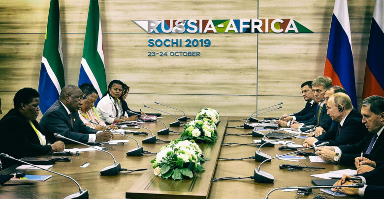 Russian President Vladimir Putin Meets Nigeria, Sudan, Uganda Leaders In Sochi