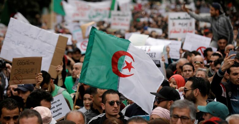 Algerians Protest To Reject Early Legislative Elections Set In June This Year