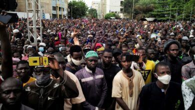 Ghanaian Protesters March Through Capital Demanding President's Resignation