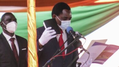 New Zambian President Hakainde Hichilema Gets Sworn In After Defeating Edgar Lungu