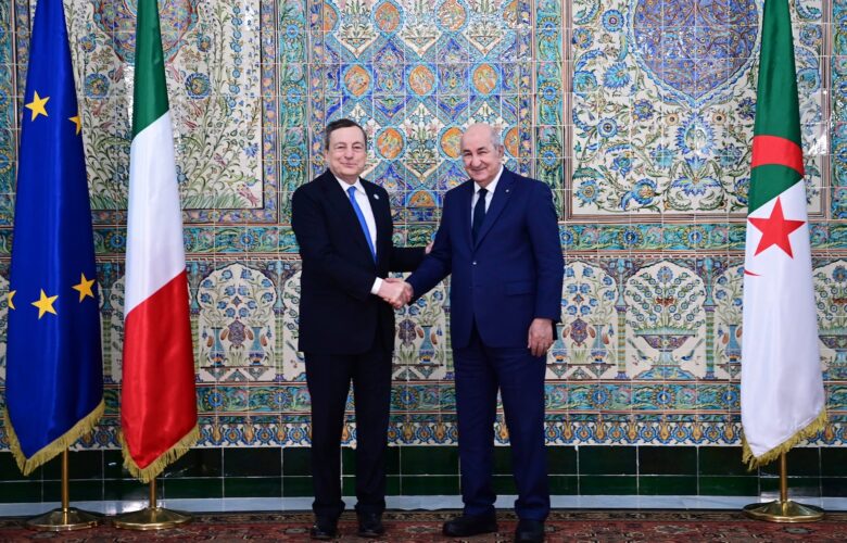 Algerian President Tebboune Signs Deal With Italian PM To Supply Natural Gas