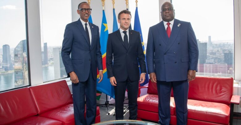 French President Macron Hosts Rwanda & DR Congo Leaders Amid Tensions