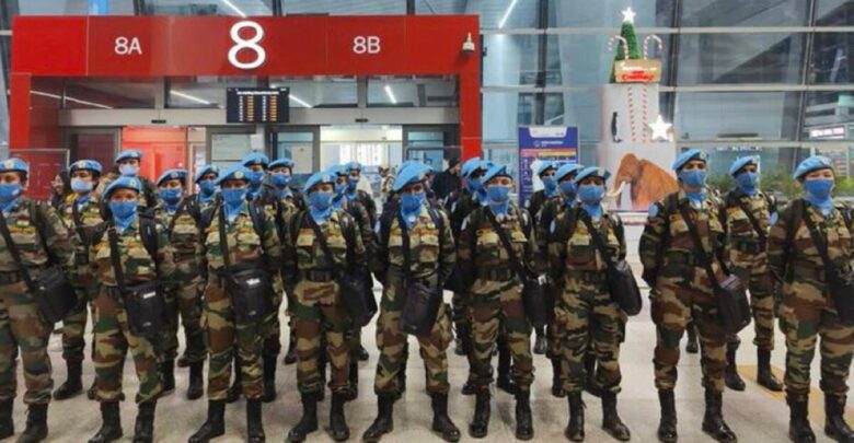 Indian Army Deploys Its Largest Single Unit Of Women Peacekeepers In UN Mission